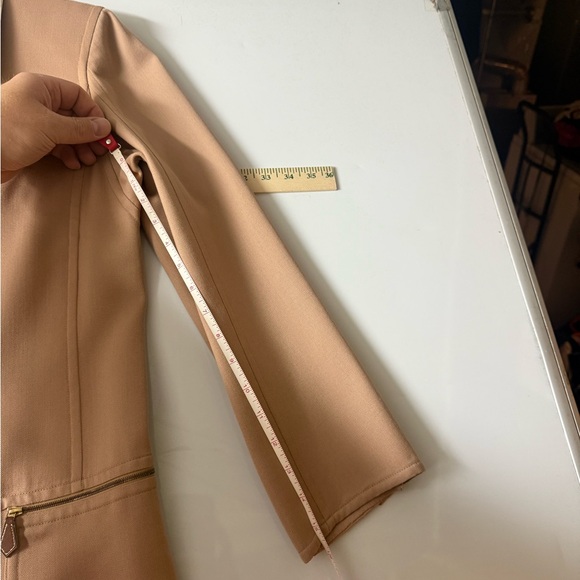 Vintage Hermes Camel Double-Breasted Trench Coat - SPECTACULAR COAT! - Picture 10 of 17